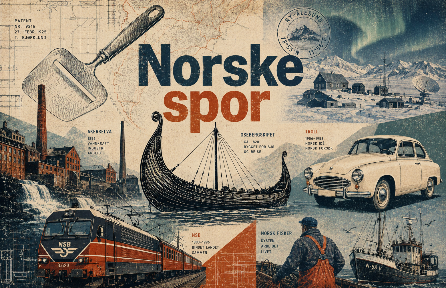 Norske spor – t-skjorter fra Akerselva til arktiske utposter