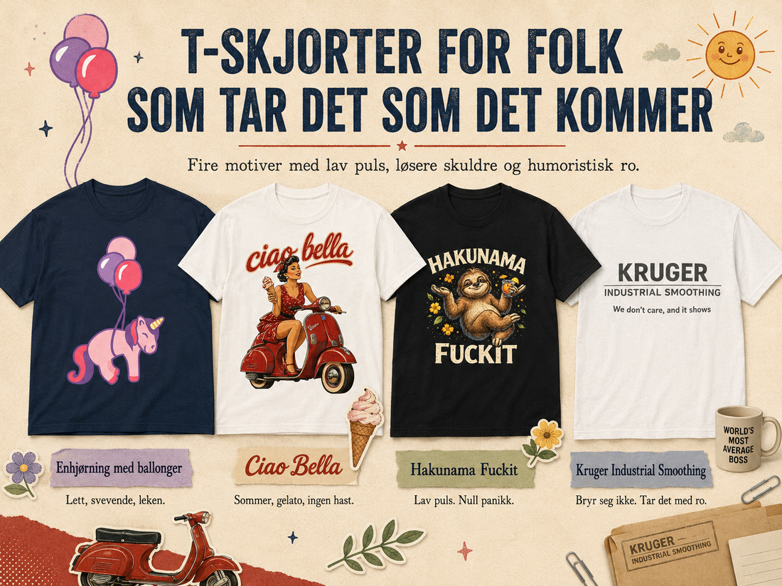 T-skjorter med hvilepuls