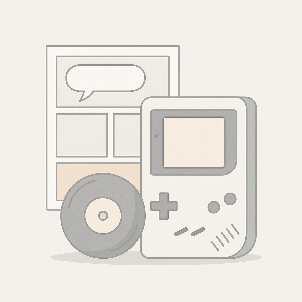 Spill og tegneserier