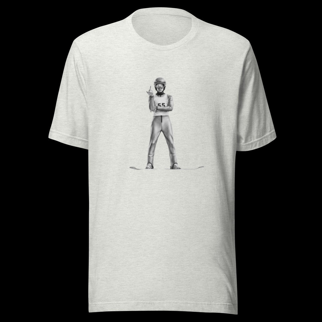 Jens Weissflog 1994 – Lillehammer-øyeblikket i blyantstil | Skihopper med langfinger | Norsk vintersportshistorie