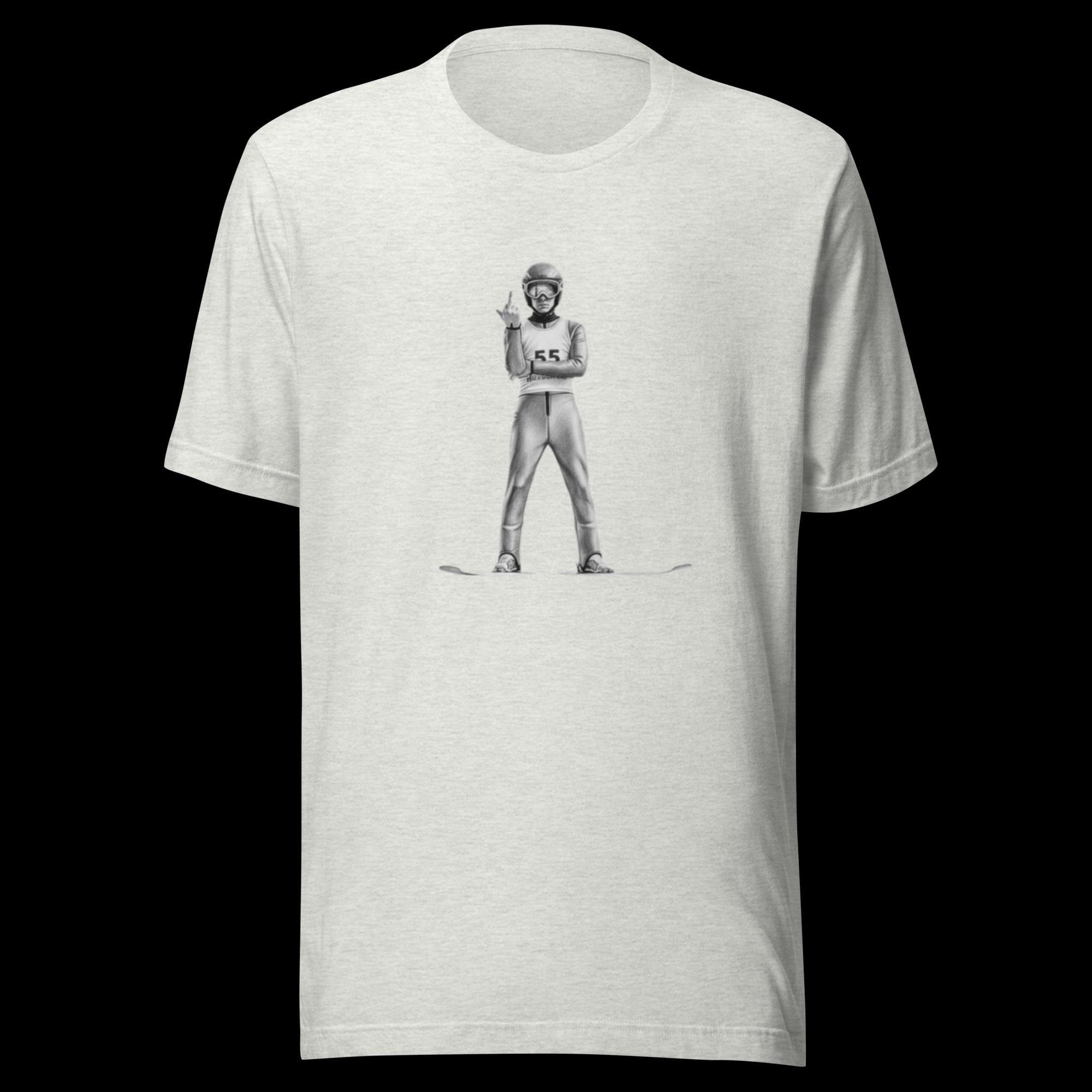 Jens Weissflog 1994 – Lillehammer-øyeblikket i blyantstil | Skihopper med langfinger | Norsk vintersportshistorie