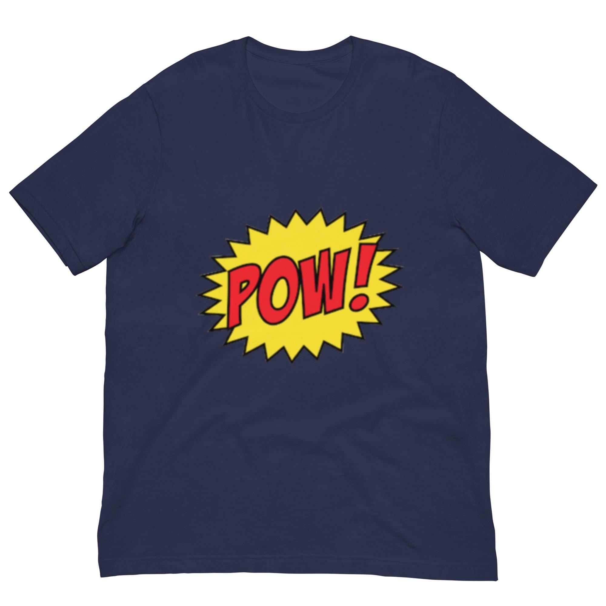 POW! Vintage Comic Book Batman Style Tee