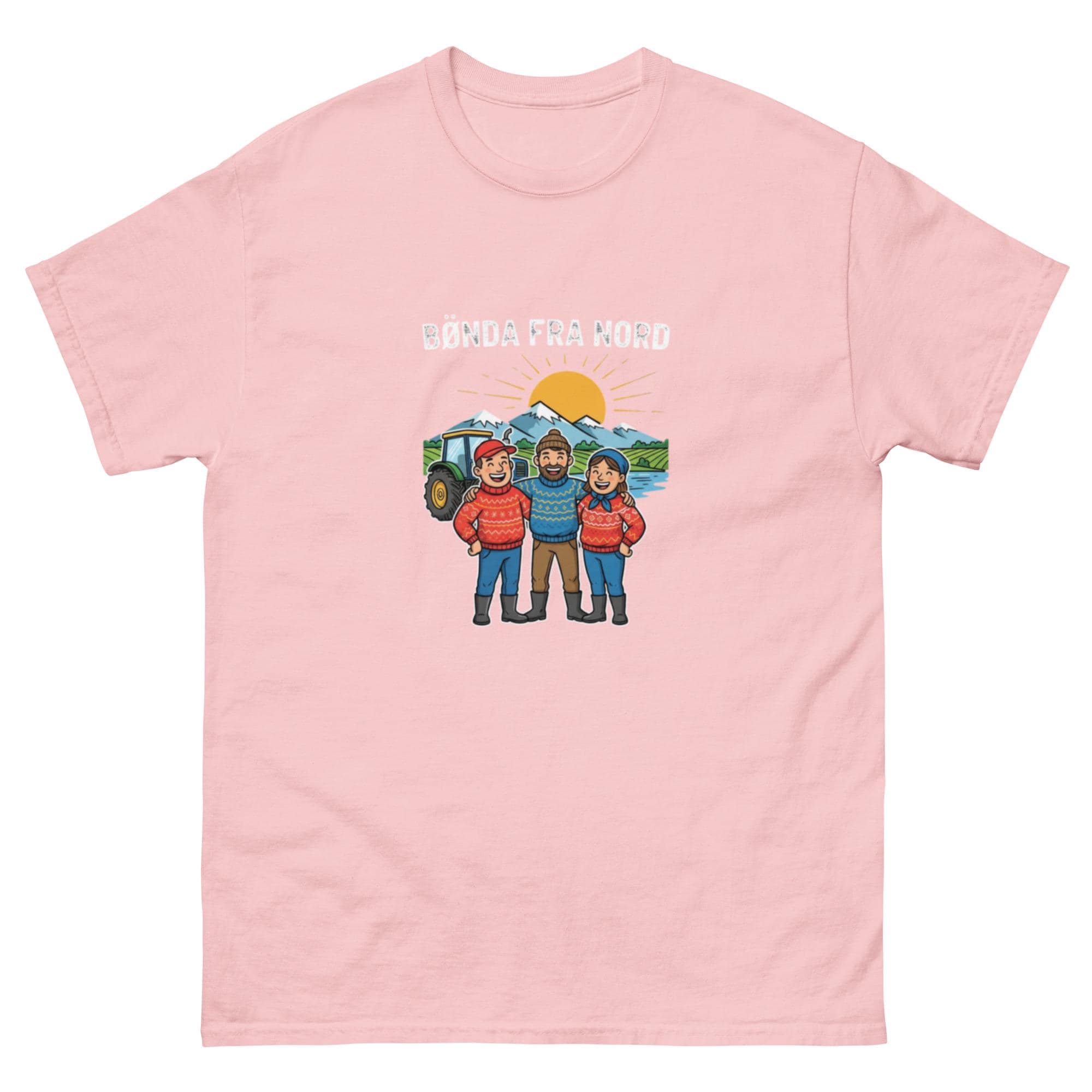 Bønda fra Nord t-skjorte | Norsk rock merch | Norske landslaget stil | Unisex