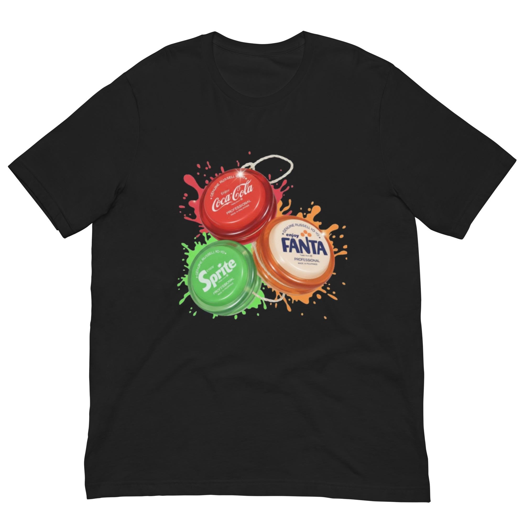 Retro Yo-Yo Collection – Coca-Cola, Fanta & Sprite Classic Design Tee