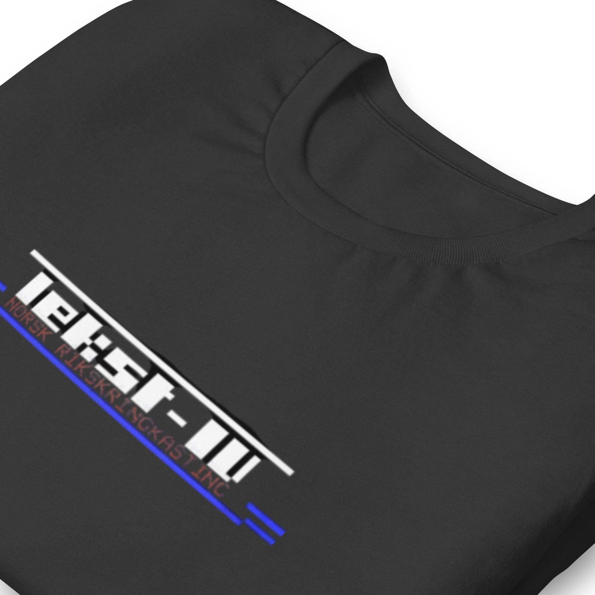 Tekst-TV – Side 100 Nostalgi på T-skjorte