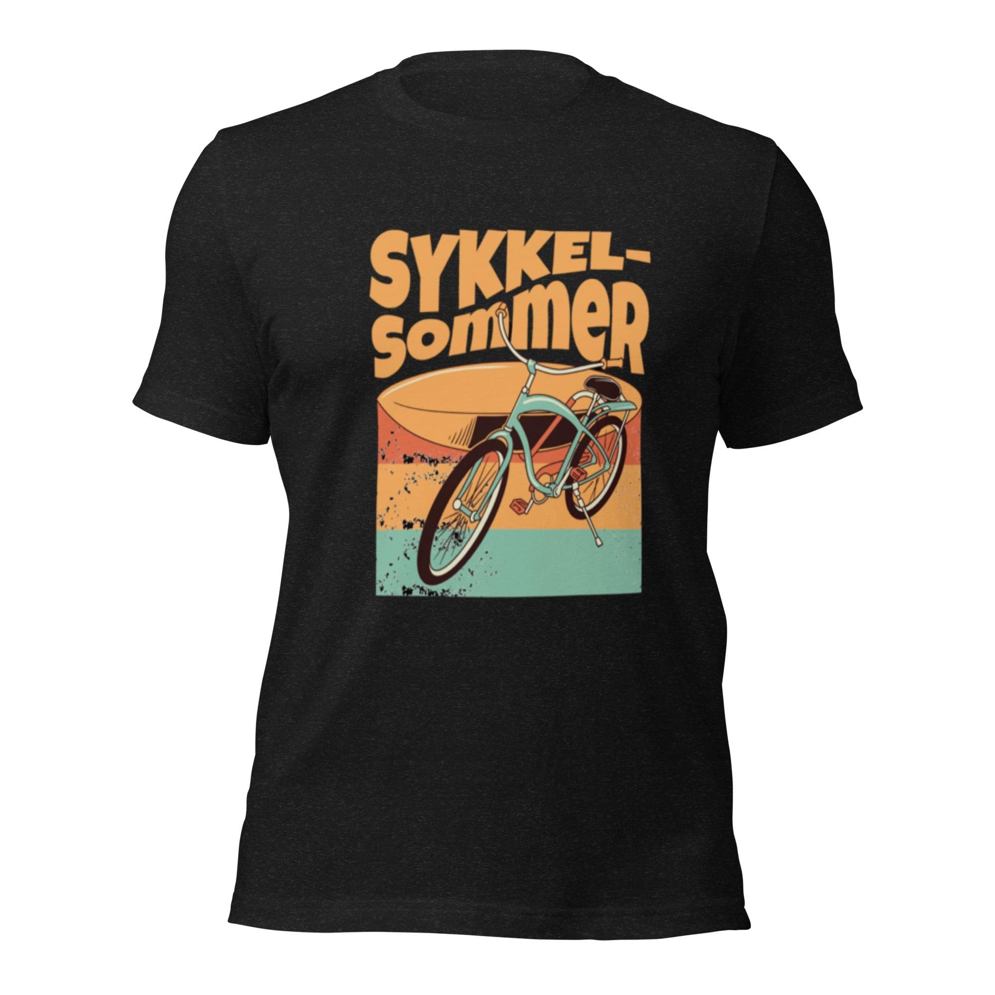 Sykkelsommer – T-skjorte | Norsk retro | Frihet på to hjul