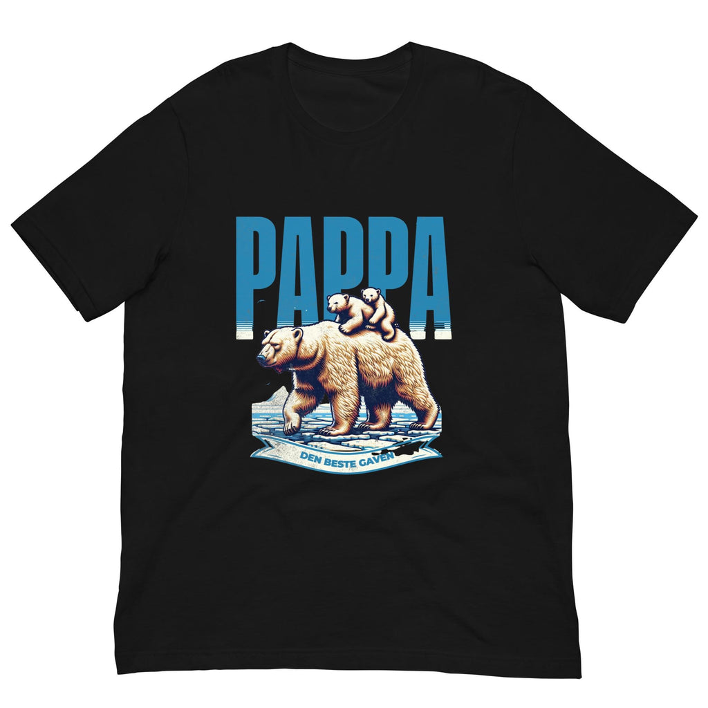 Isbjørn – T-skjorte | Hyllest til pappa | Norsk vinter og styrke