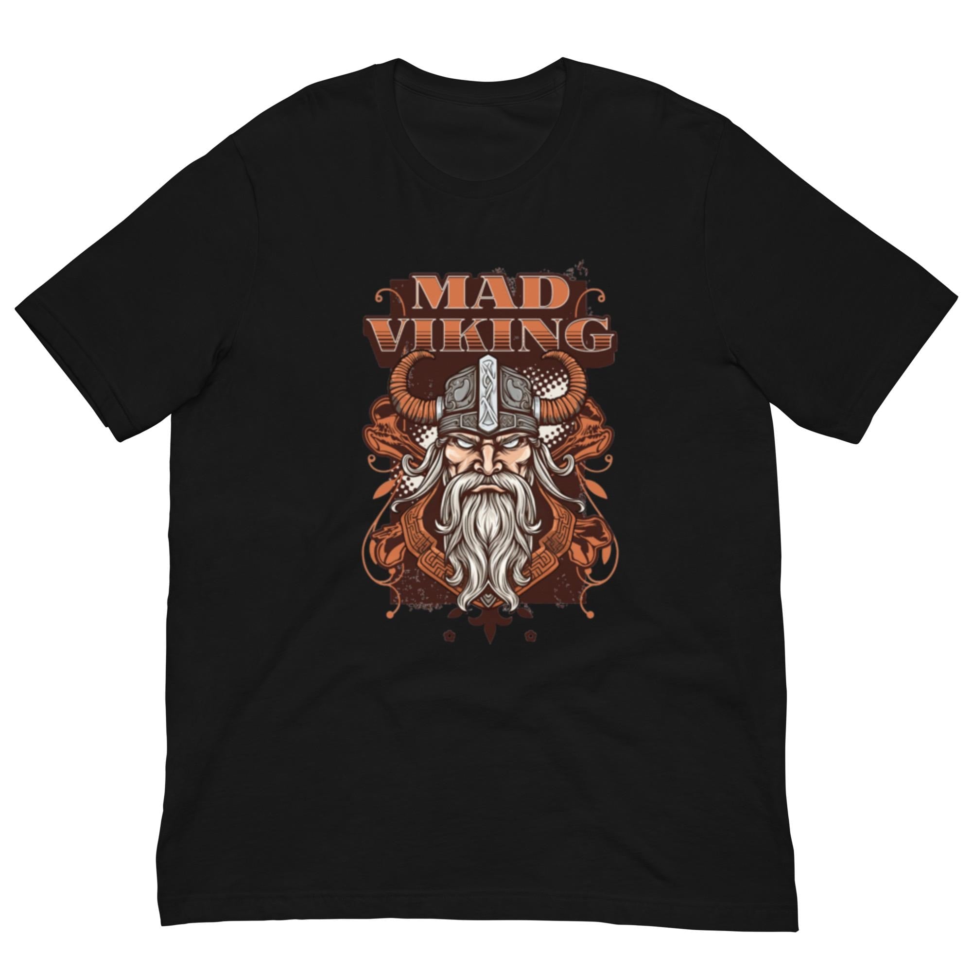 Mad Viking Tee | Norse Spirit | Viking Heritage | Nordic Warrior Shirt