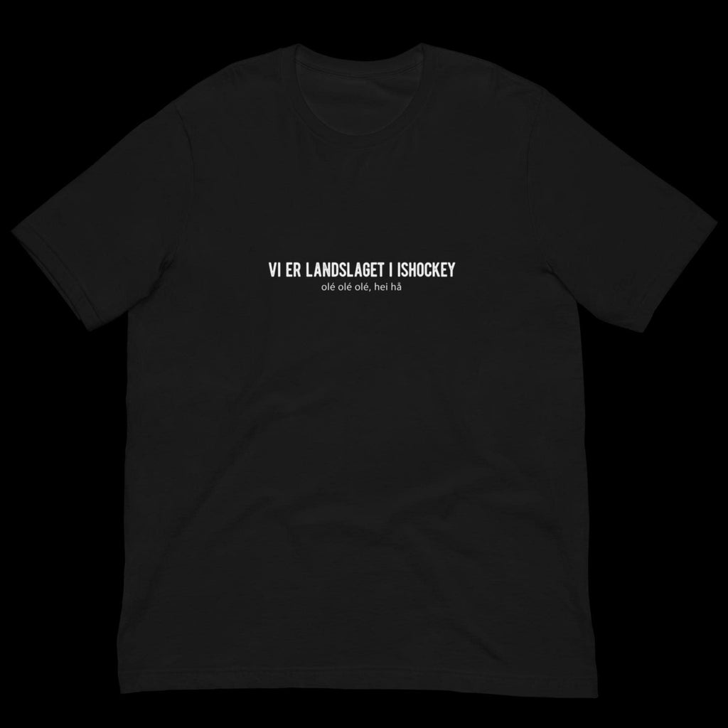 Vi er landslaget i ishockey – Heia Norge å, å | Retro norsk t-skjorte | 1989 Norsktoppen-hyllest