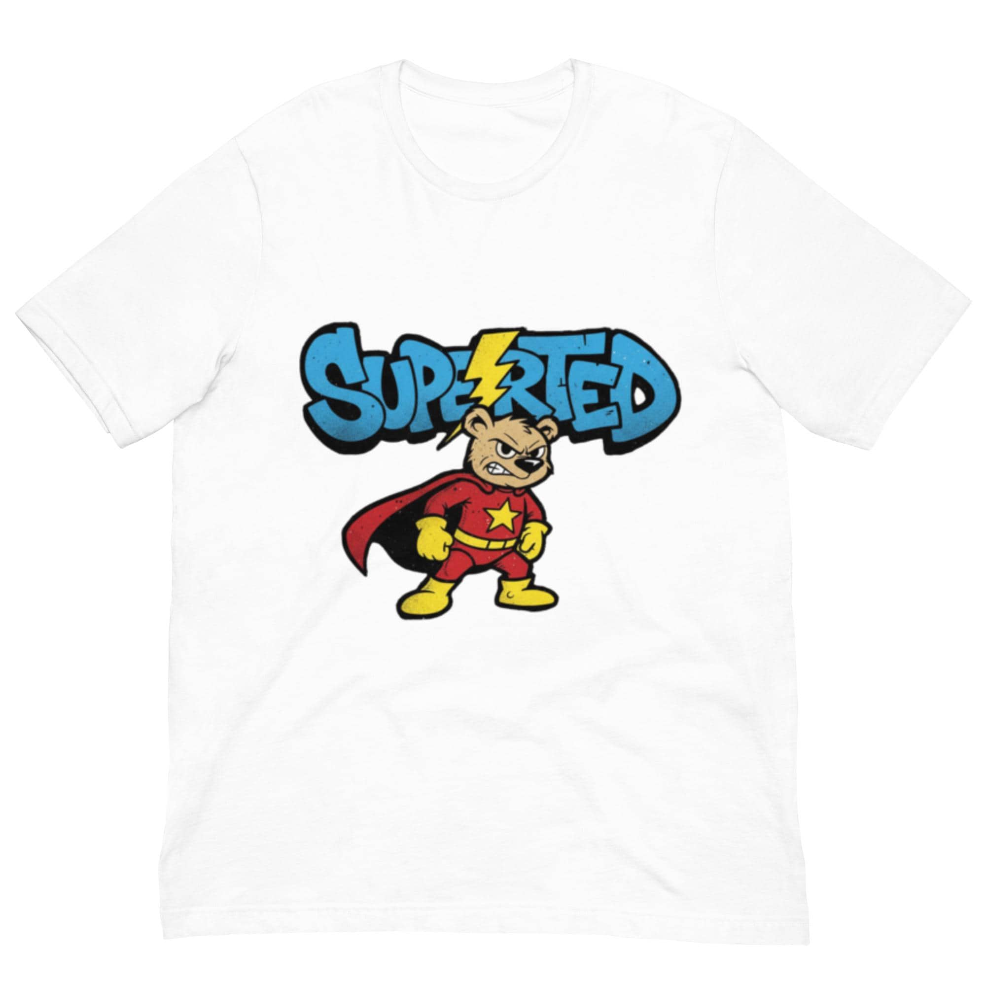 SuperTed Gone Gangster – Retro Cartoon Remix Tee