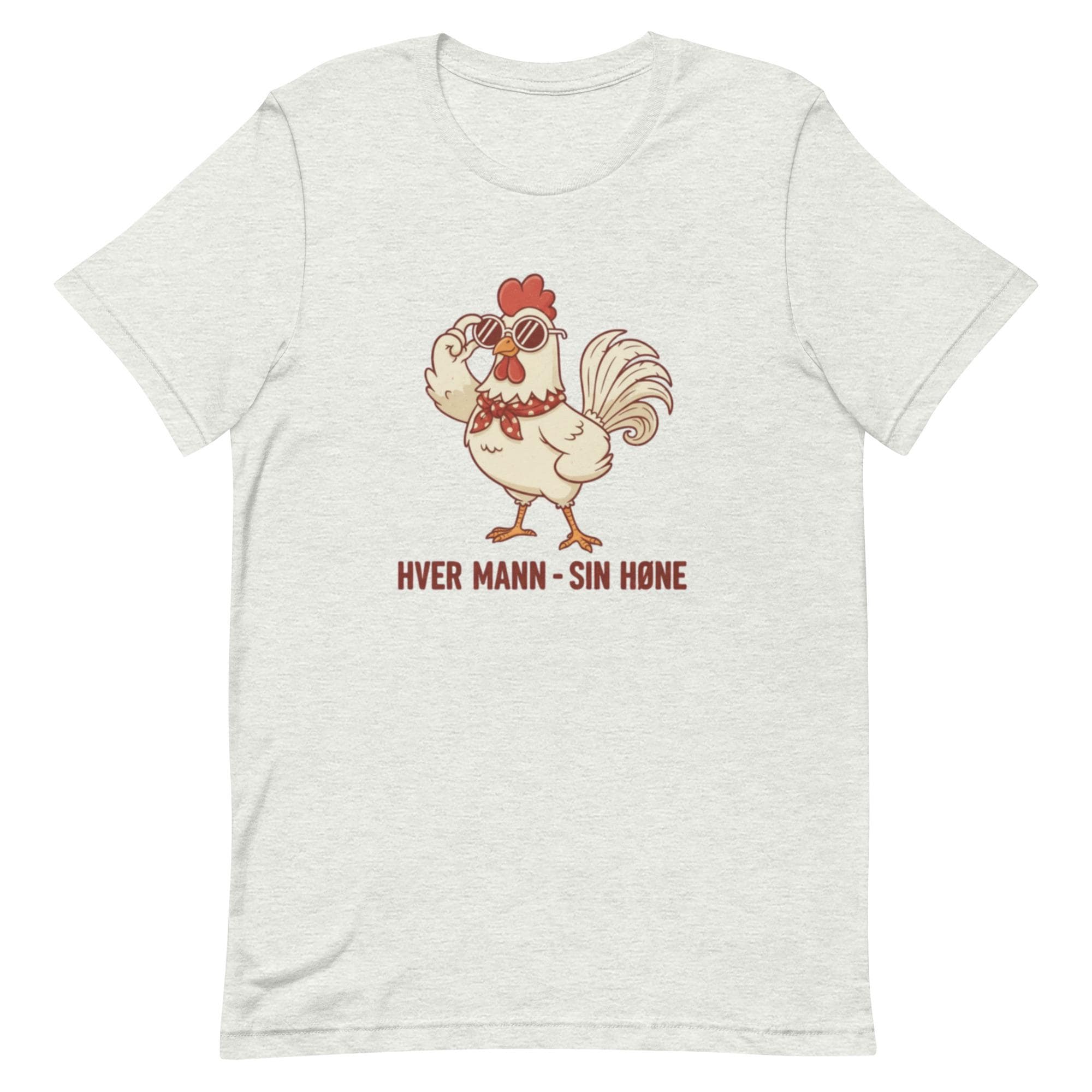 Hver mann sin høne – Norsk bygdehumor T-skjorte | Inspirert av Lars Sponheim