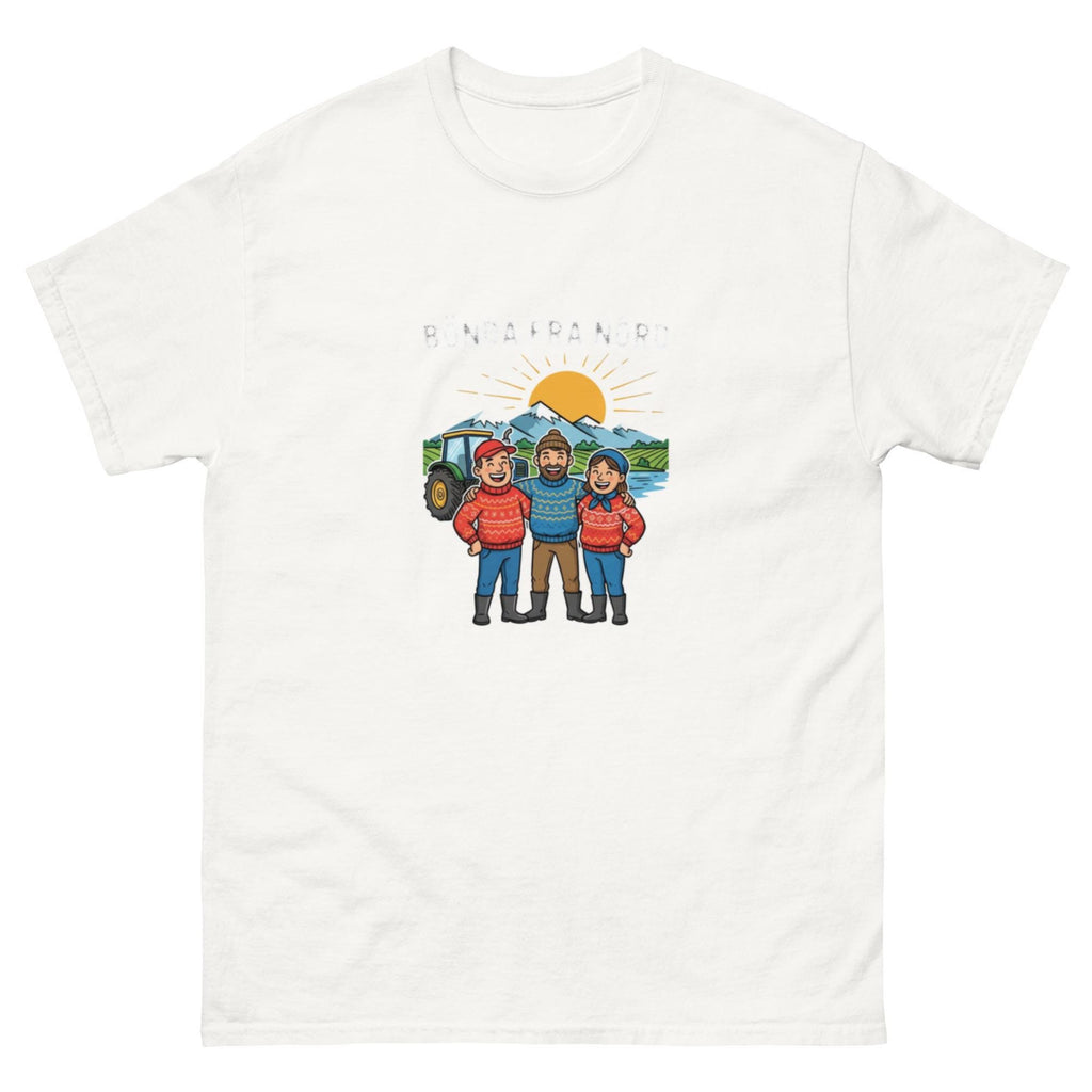 Bønda fra Nord t-skjorte | Norsk rock merch | Norske landslaget stil | Unisex