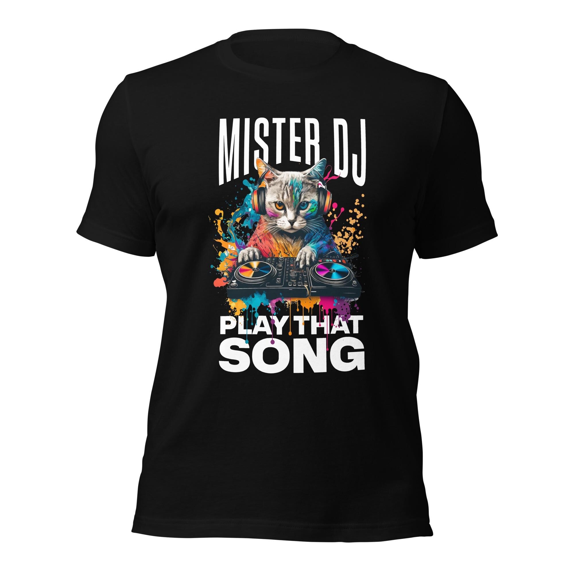 Mr DJ, play that song – T-skjorte for musikkelskere