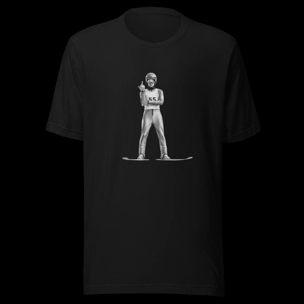 Jens Weissflog 1994 – Lillehammer-øyeblikket i blyantstil | Skihopper med langfinger | Norsk vintersportshistorie