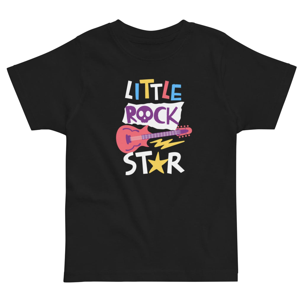 Little Rock Star Tee | Cool Kids Shirt | Retro Music Design | Gift for Boys and Girls