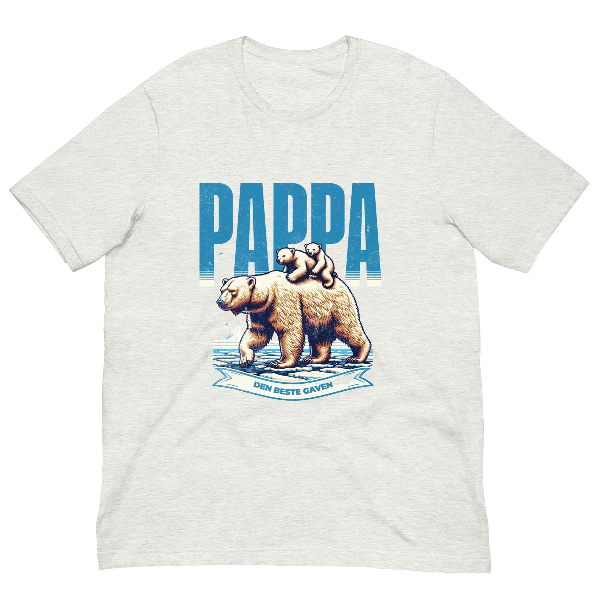 Isbjørn – T-skjorte | Hyllest til pappa | Norsk vinter og styrke