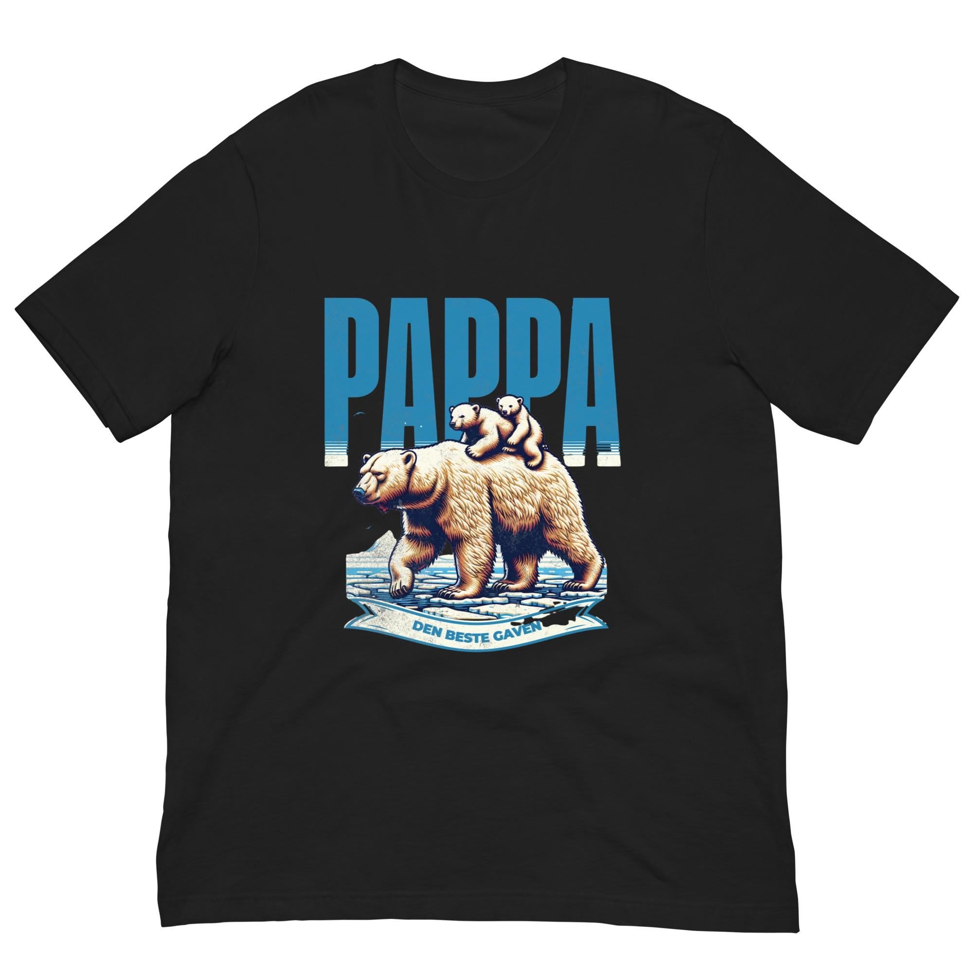 Isbjørn – T-skjorte | Hyllest til pappa | Norsk vinter og styrke