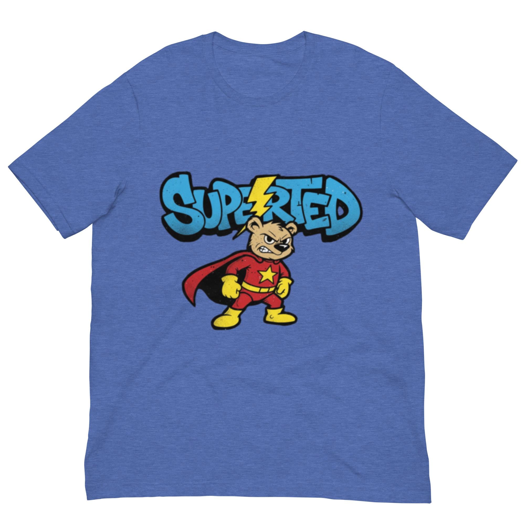SuperTed Gone Gangster – Retro Cartoon Remix Tee