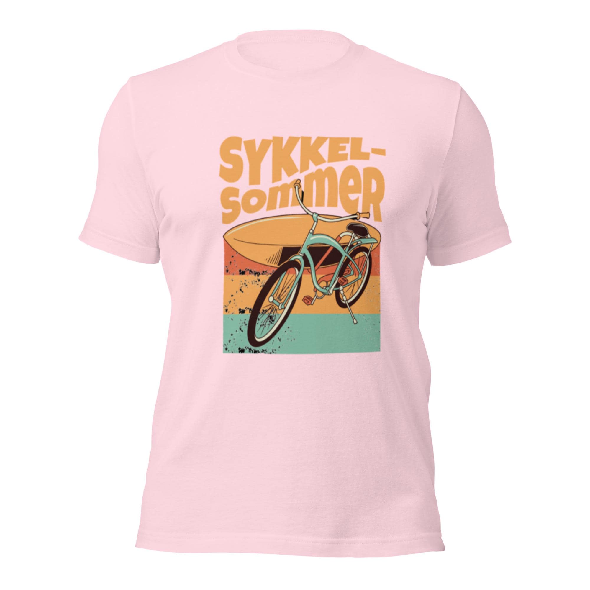 Sykkelsommer – T-skjorte | Norsk retro | Frihet på to hjul
