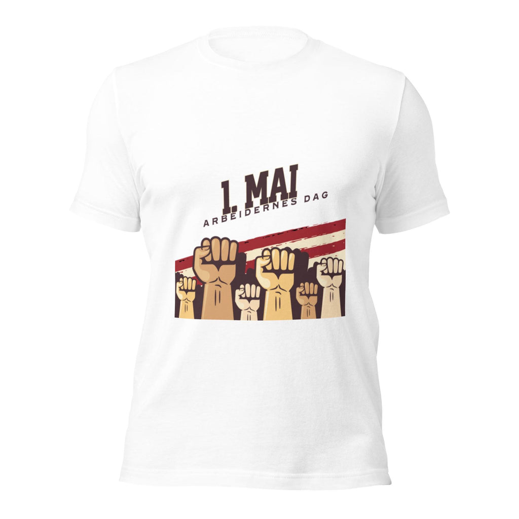 Første mai – Arbeidernes Dag Retro Tee | Norsk kultur og solidaritet |