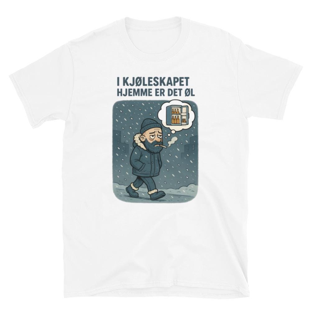 Hyllest til norsk rock – t-skjorte | Livet, øl og ærlige tekster | Unisex vintage stil