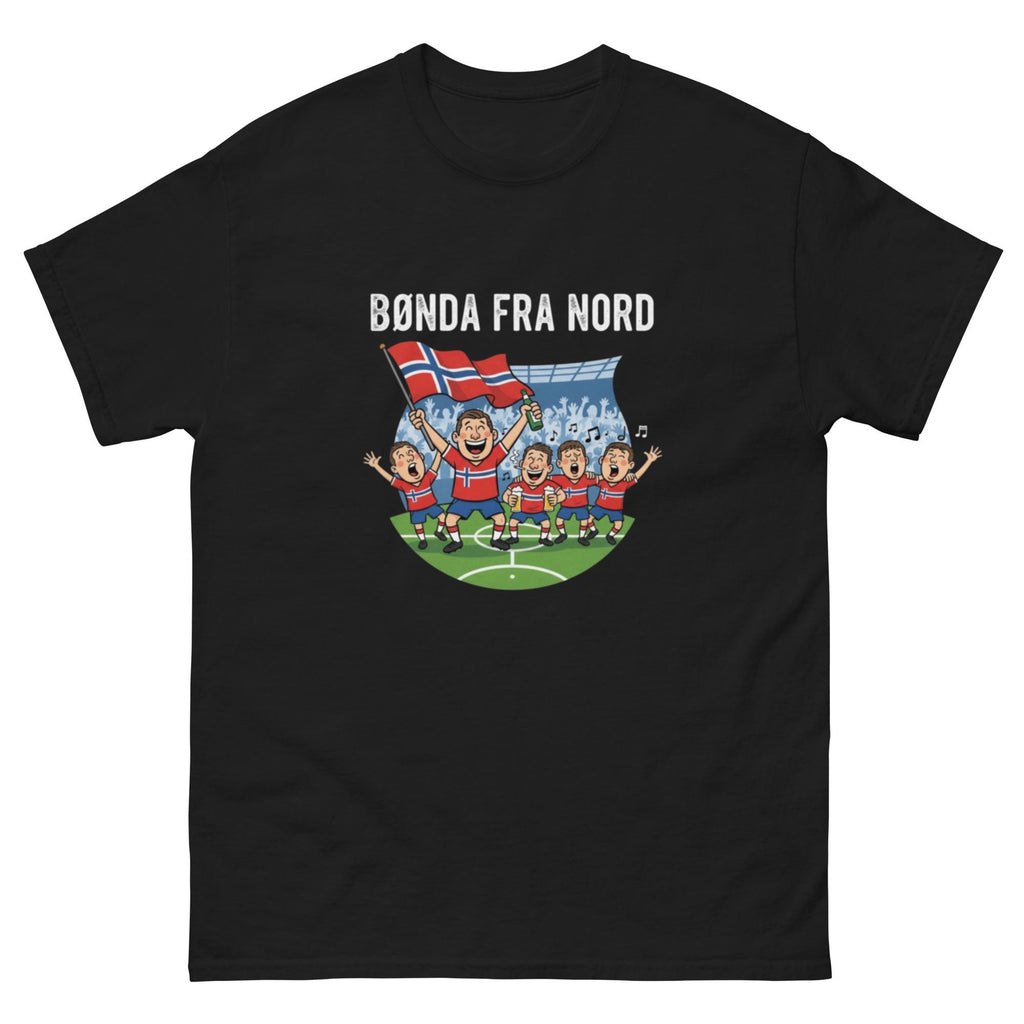 Bønda fra Nord t-skjorte | Norsk rock merch | Norske landslaget stil | Unisex