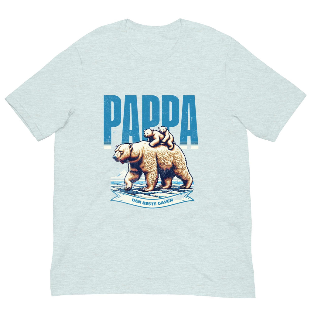 Isbjørn – T-skjorte | Hyllest til pappa | Norsk vinter og styrke