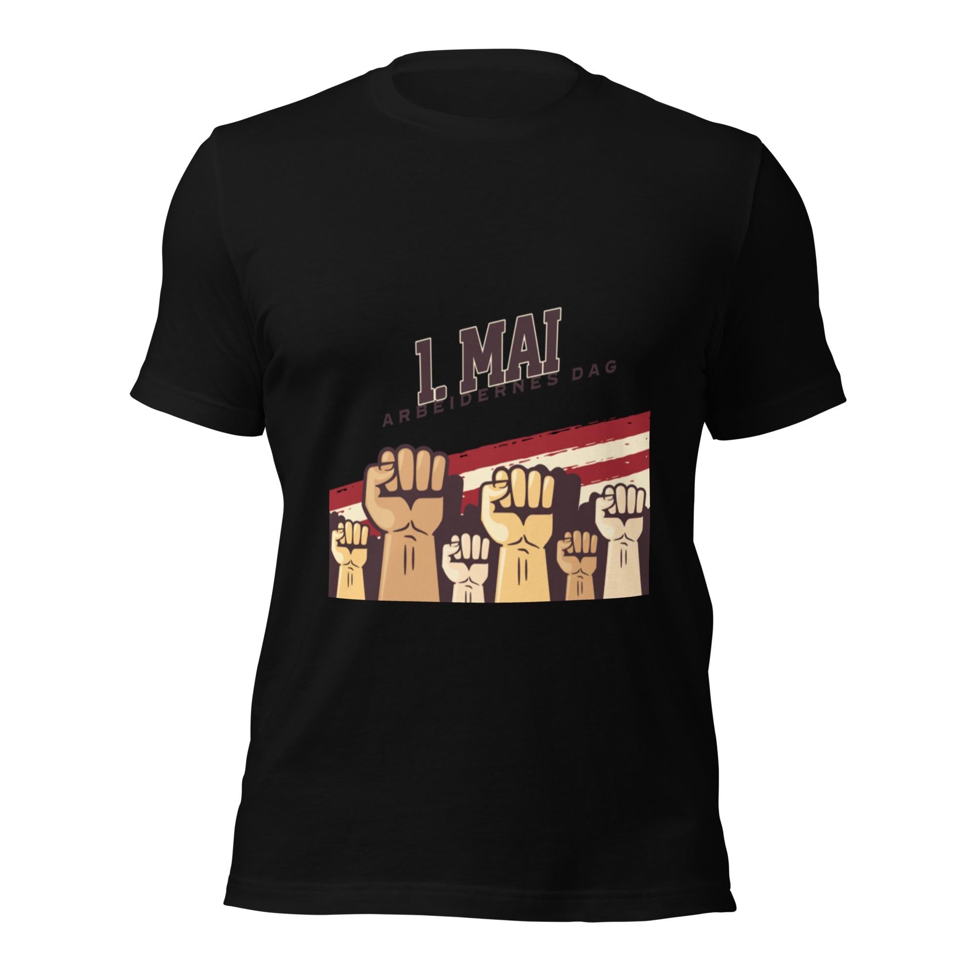 Første mai – Arbeidernes Dag Retro Tee | Norsk kultur og solidaritet |