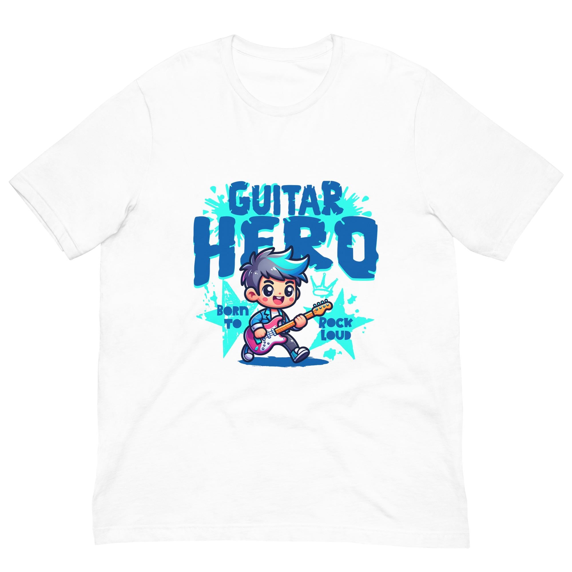 Guitar Hero T-skjorte – for deg som spiller med hjertet