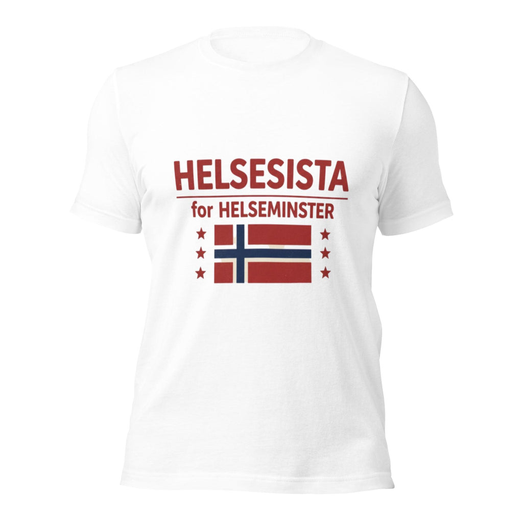 Helsesista for Helseminster – Retro norsk kampanjeskjorte i 60-talls stil
