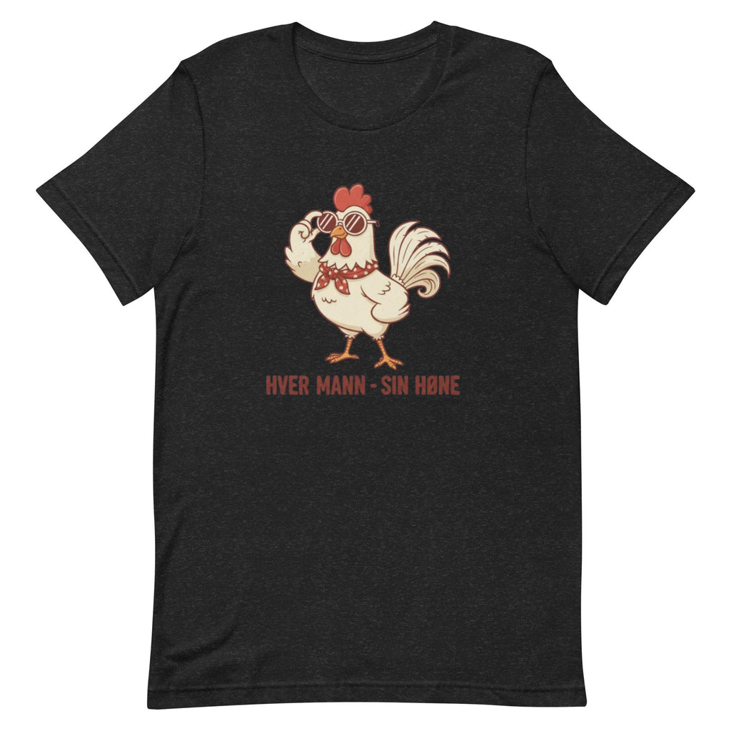 Hver mann sin høne – Norsk bygdehumor T-skjorte | Inspirert av Lars Sponheim