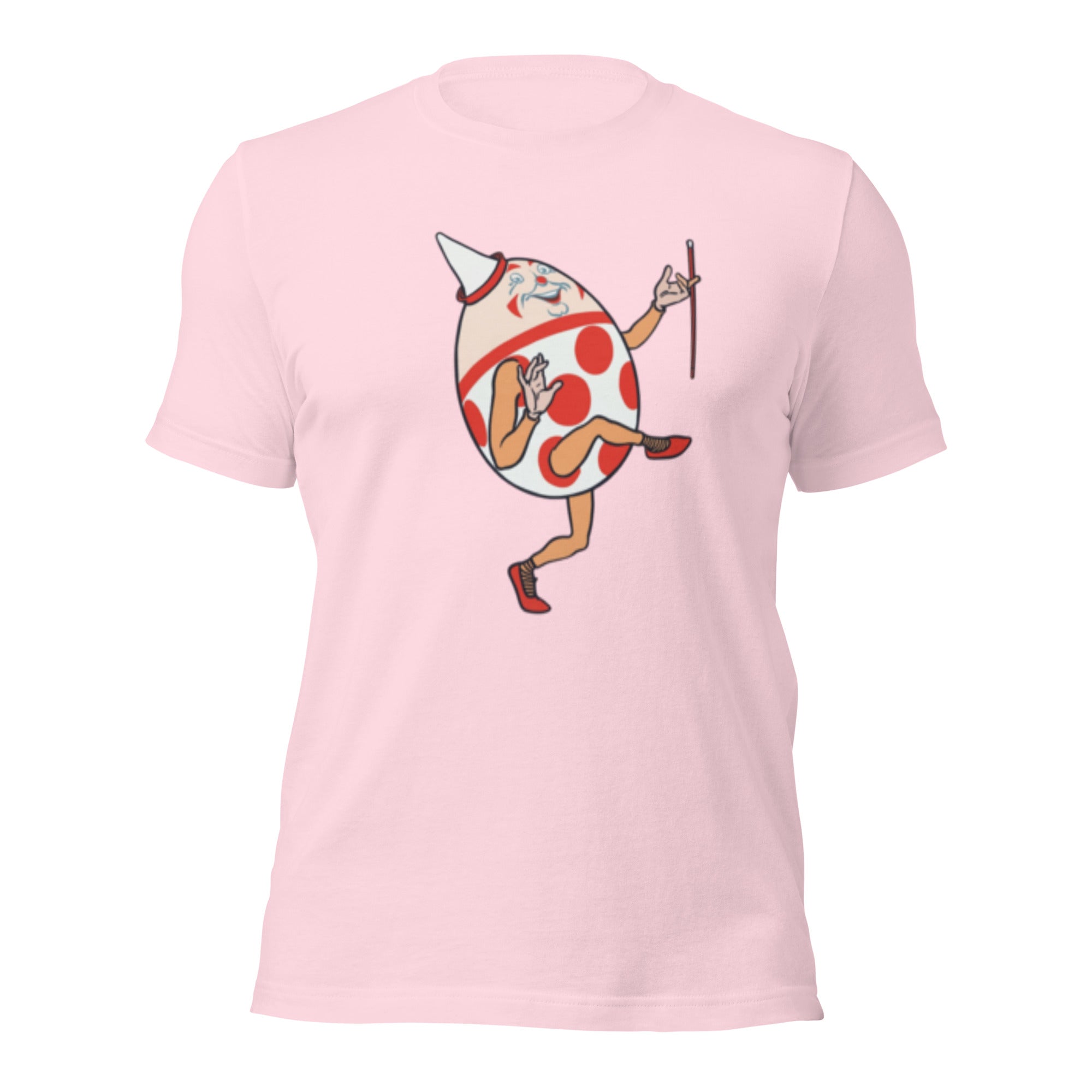 T-skjorte med Humpty Dumpty motiv i vintage stil, inspirert av klassisk eventyr og illustrasjon